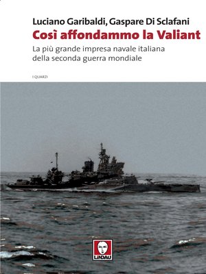 cover image of Così affondammo la Valiant